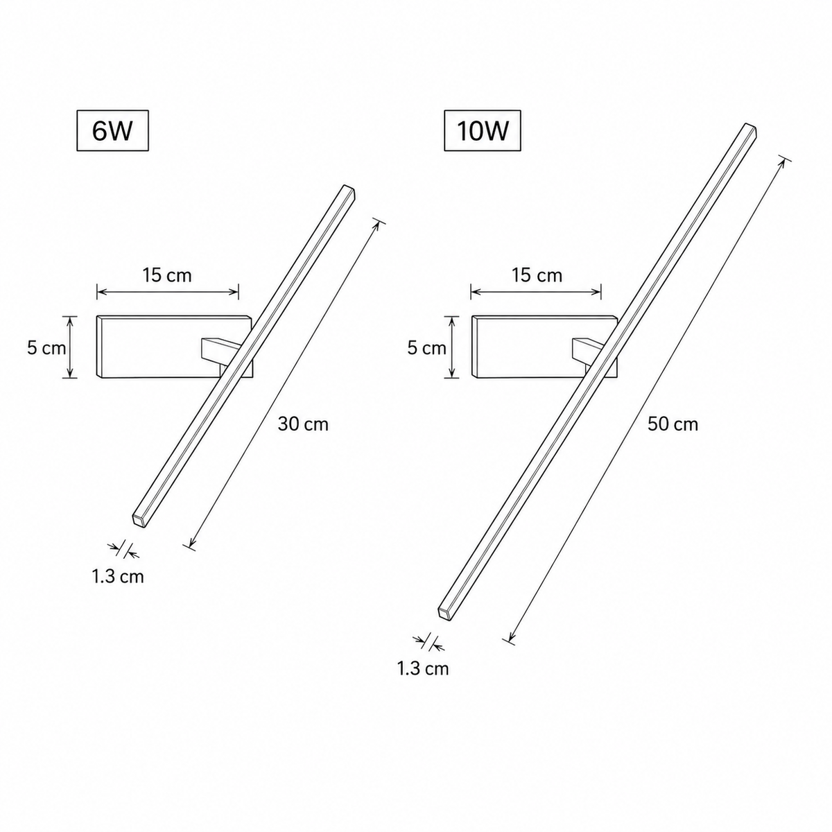 330° Rotating LED Wall Light