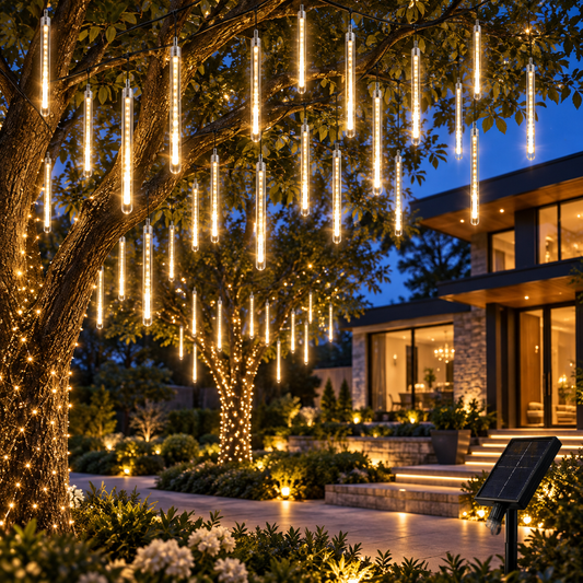 Warm white outdoor lifestyle view