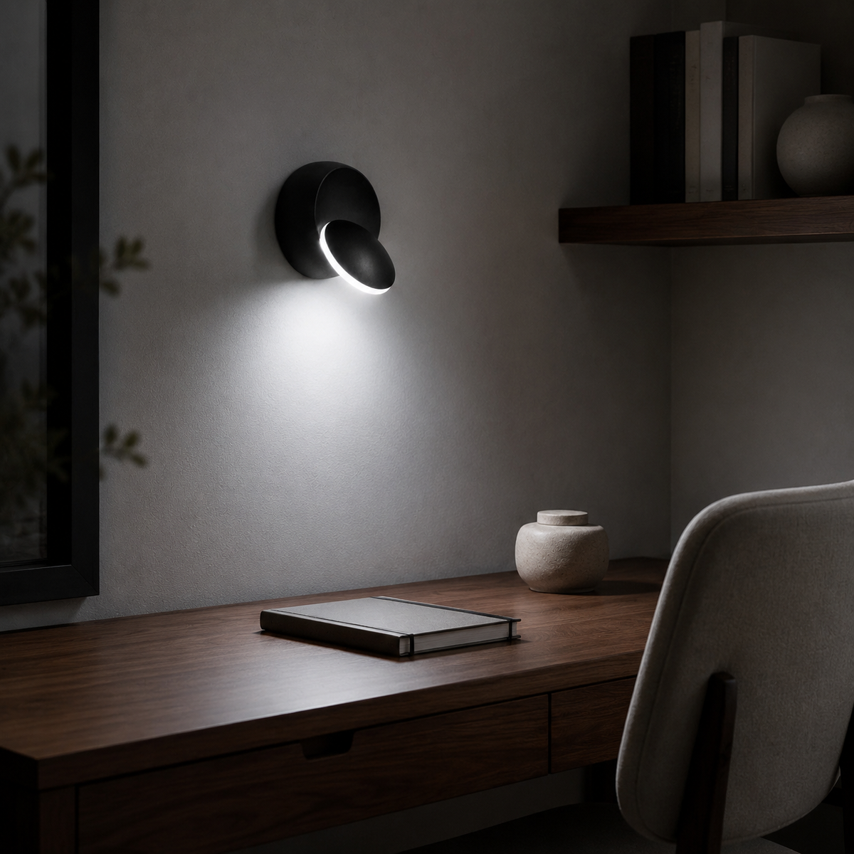 350° Rotatable 5W LED Wall Sconce