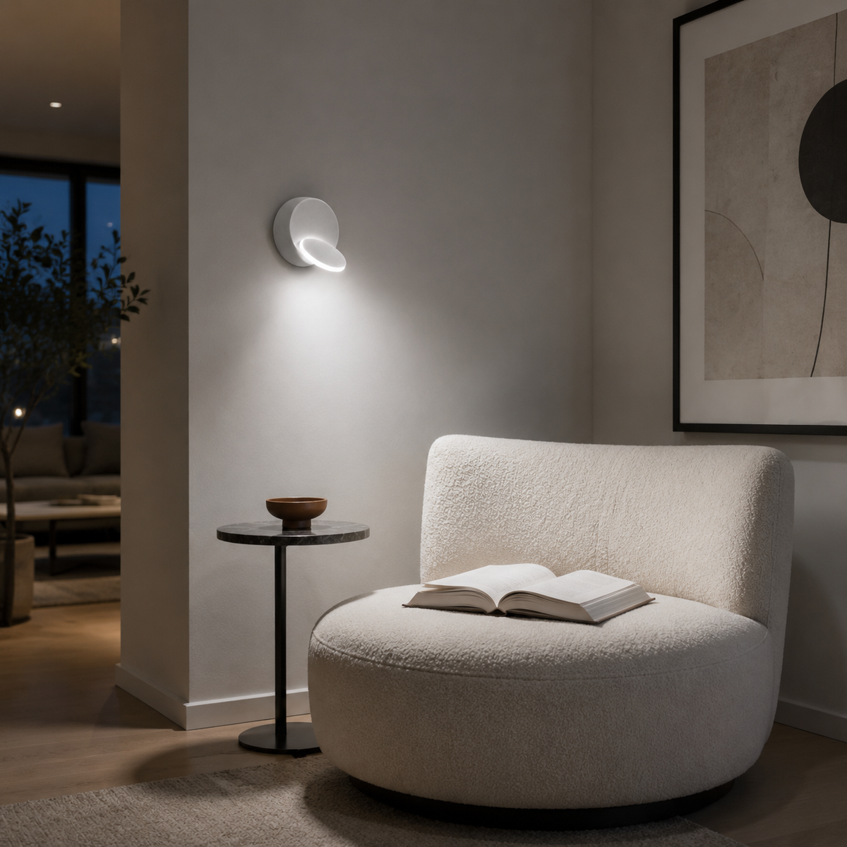 350° Rotatable 5W LED Wall Sconce