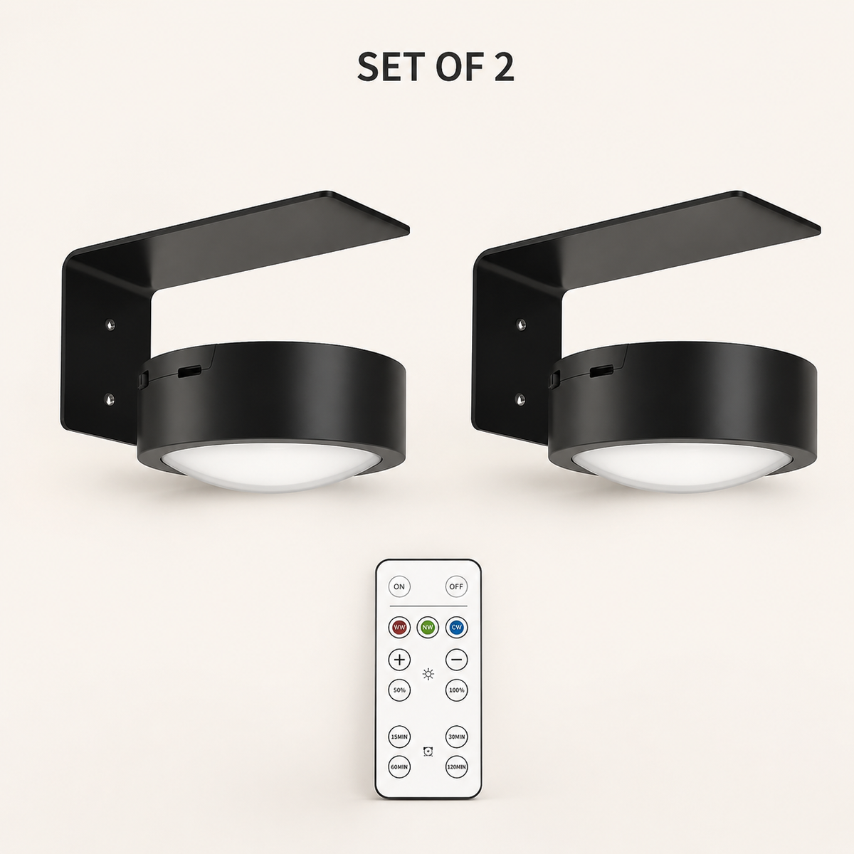 Magnetic LED Picture Light with Remote