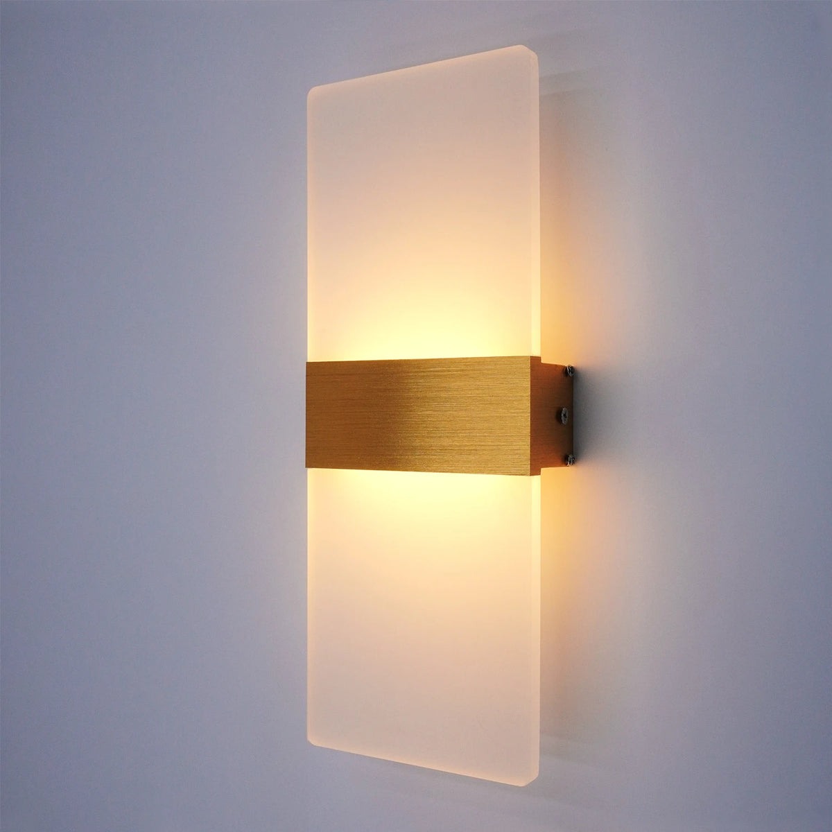 Modern 12W LED Indoor Wall Light — Aluminum & Acrylic