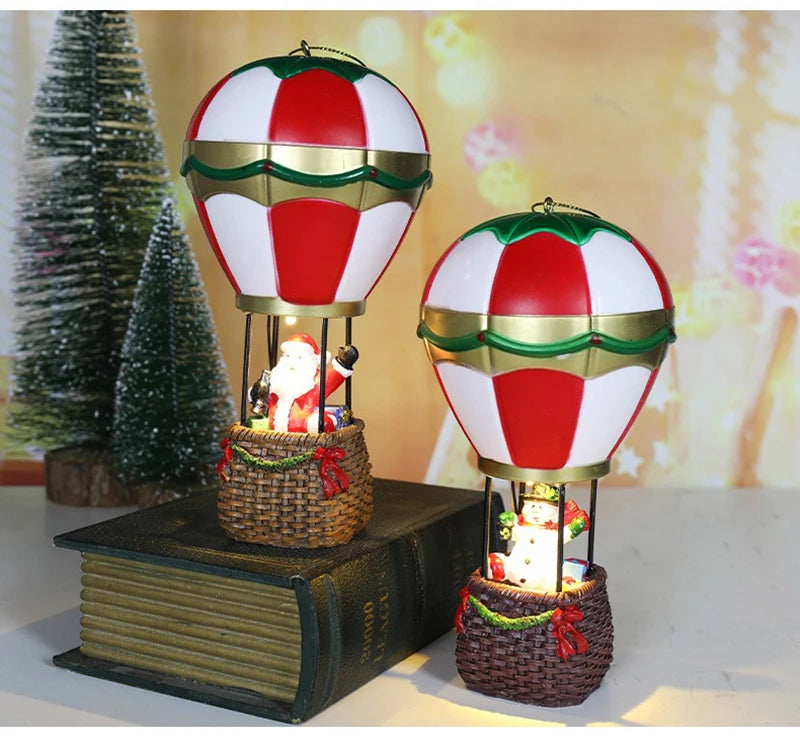 Christmas LED Decorative Night Light — Fireplace, Santa Claus or Snowman