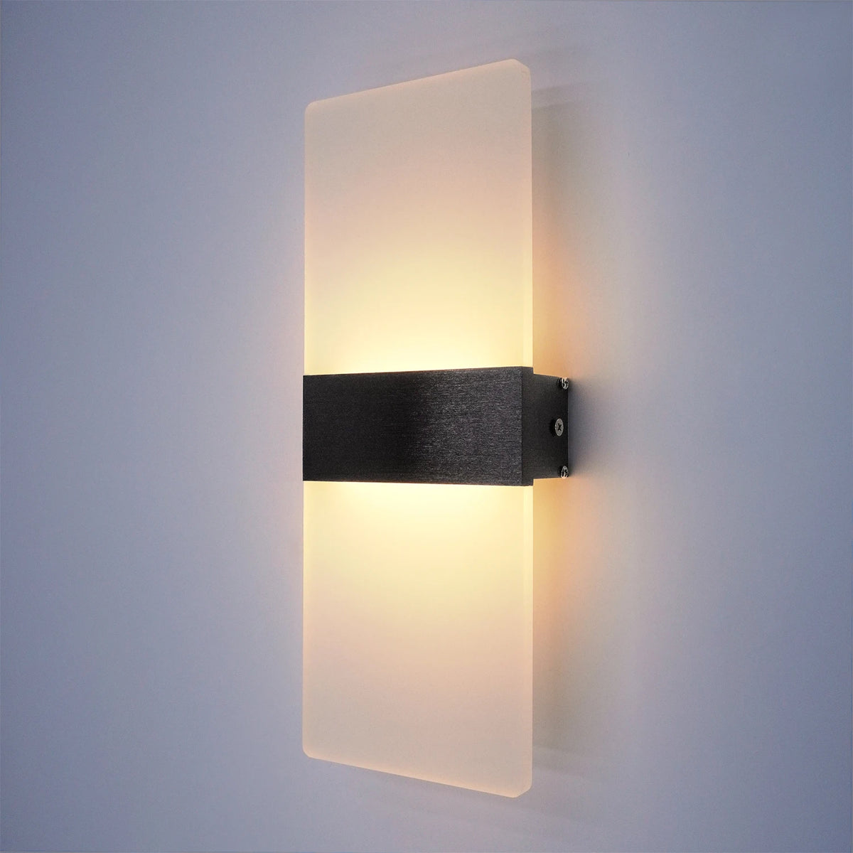 Modern 12W LED Indoor Wall Light — Aluminum & Acrylic