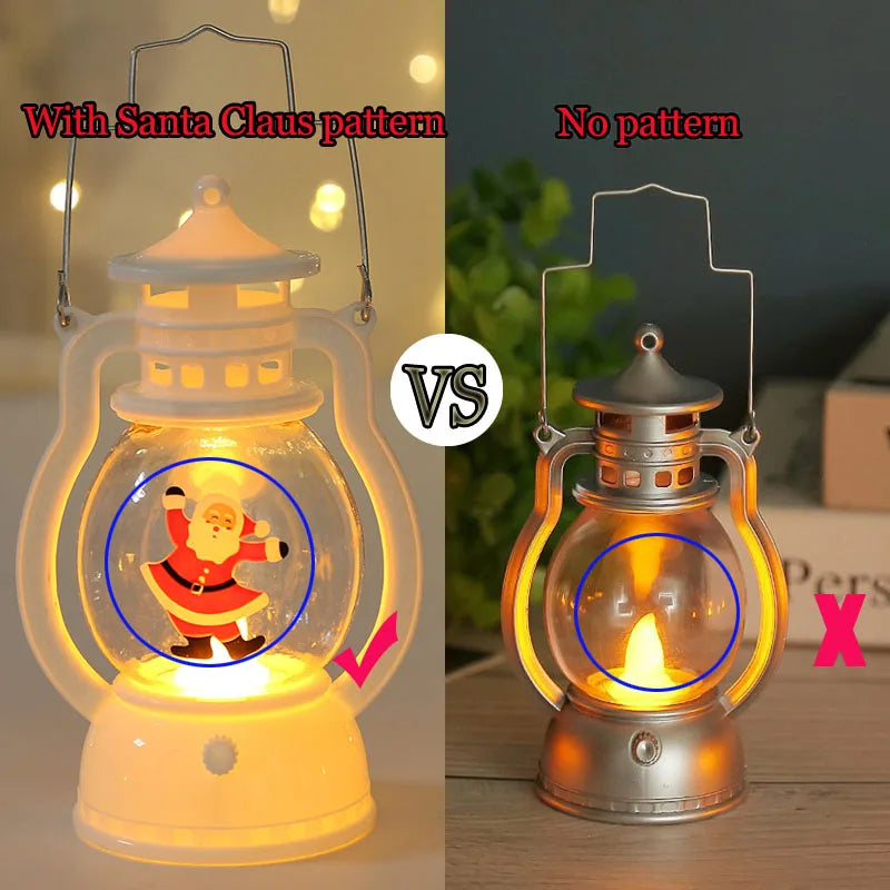 Portable LED Holiday Lantern