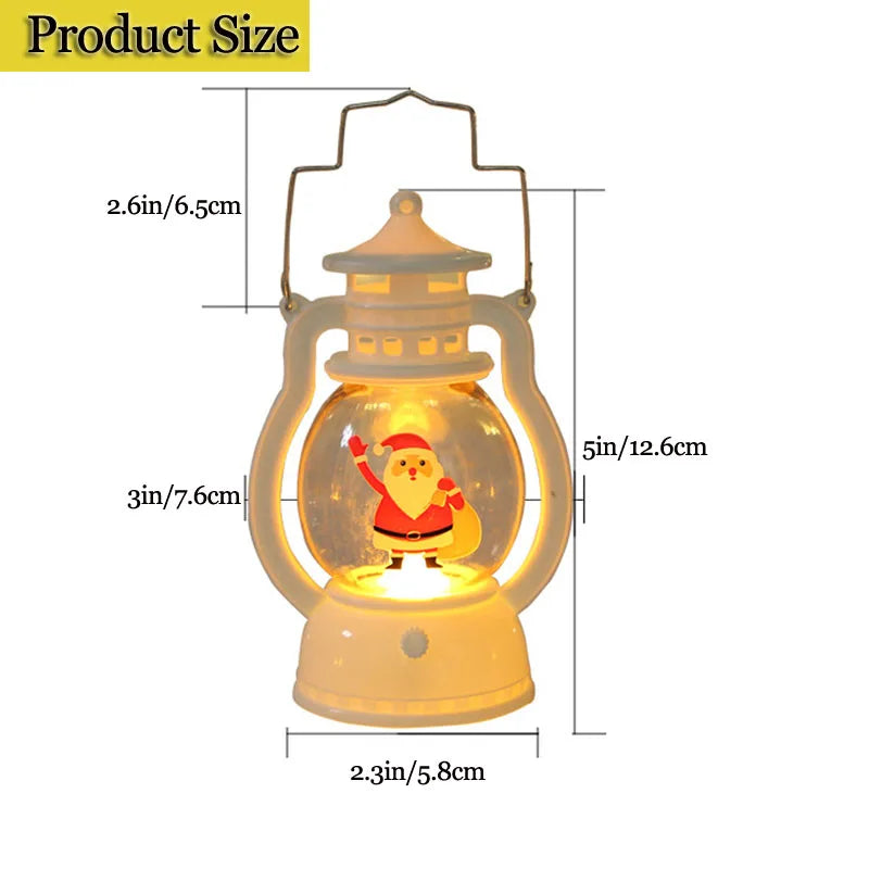 Portable LED Holiday Lantern
