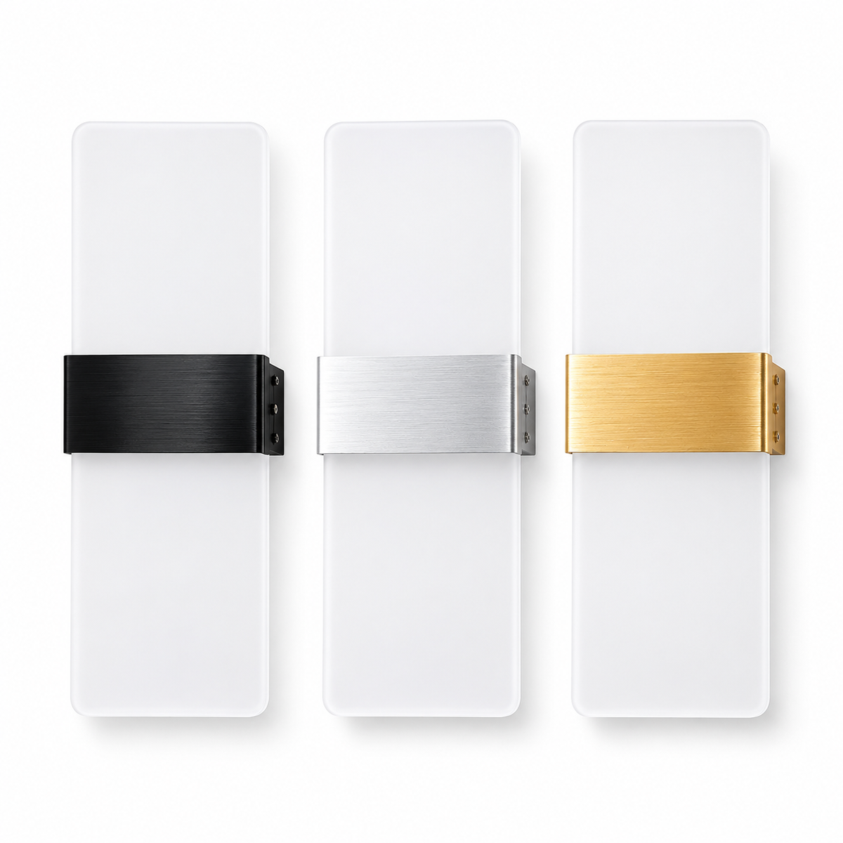Modern 12W LED Indoor Wall Light — Aluminum & Acrylic