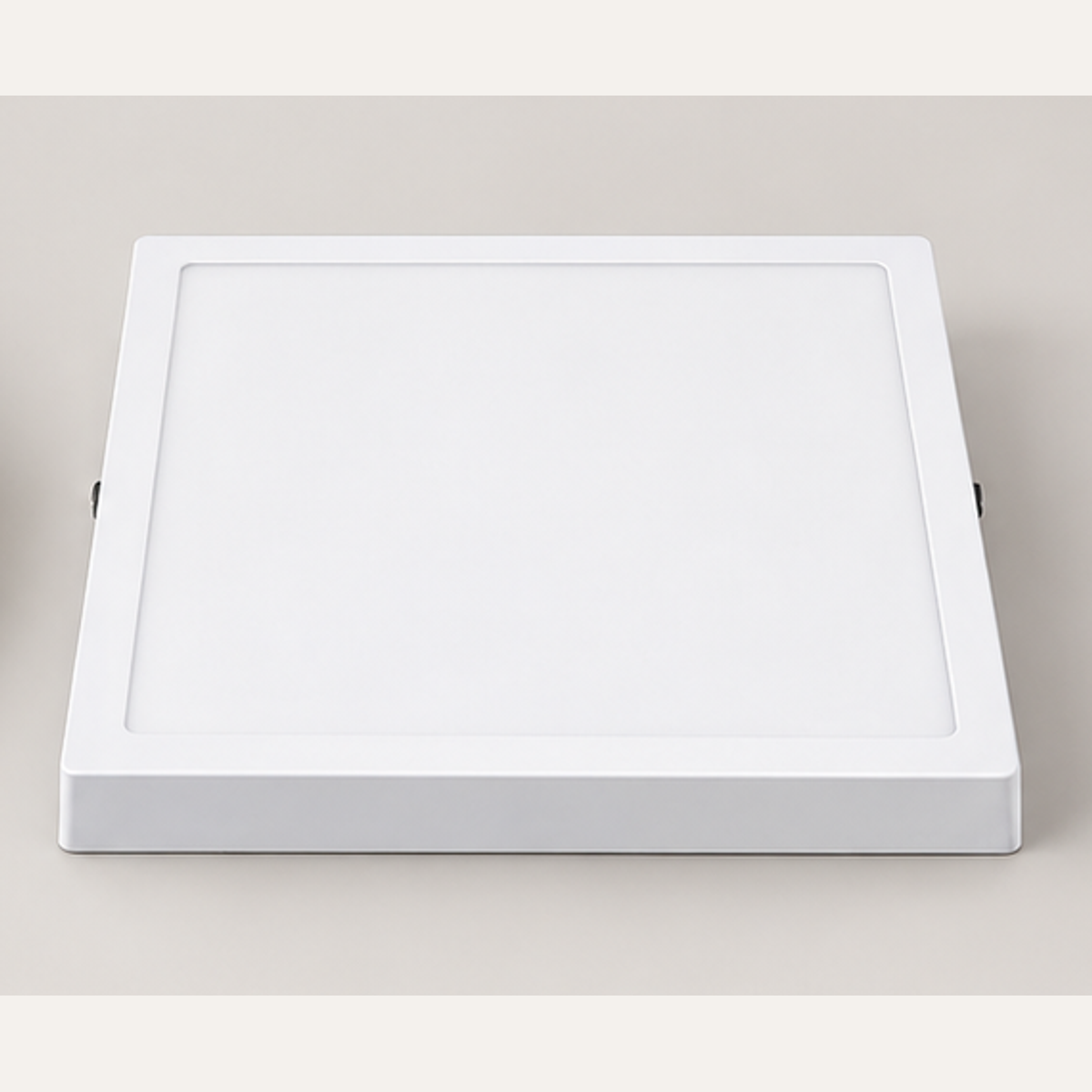 White square ultra-thin LED panel ceiling light